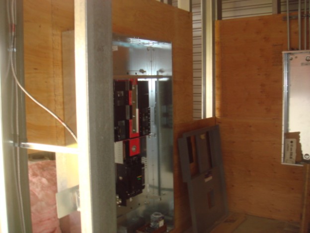 Electrical panel & Fire Sprinklers